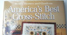 Cross Stitch Book Better Homes and Gardens America's Best 1988 New