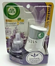 Air Wick Essential Oil Plug In Scented Oil Starter Kit LAVENDER & CHAMOMILE
