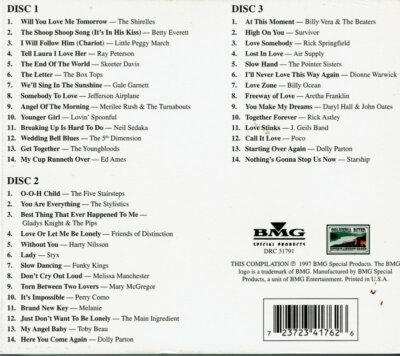 Love Songs III Triple Take 3 CDS SET 42 Original Songs BRAND NEW
