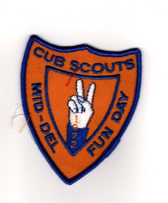 Del-Mar-Va Council, Delaware Maryland Virginia, 1972 Mid-Del District Cub Patch