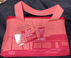 New with Tags! Set of 2: Trader Joe's Mini Insulated Tote Bag - BLUE & PEACH — photo 5