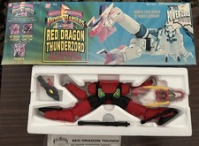 Vintage New Open Box Bandai Red Dragon Thunderzord Action Figure 1994