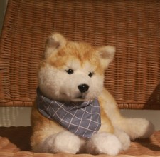 Dog Stuffed Animals Shiba Inu Dog Plush - Handmade Realistic Toy,Cuddly Plush...