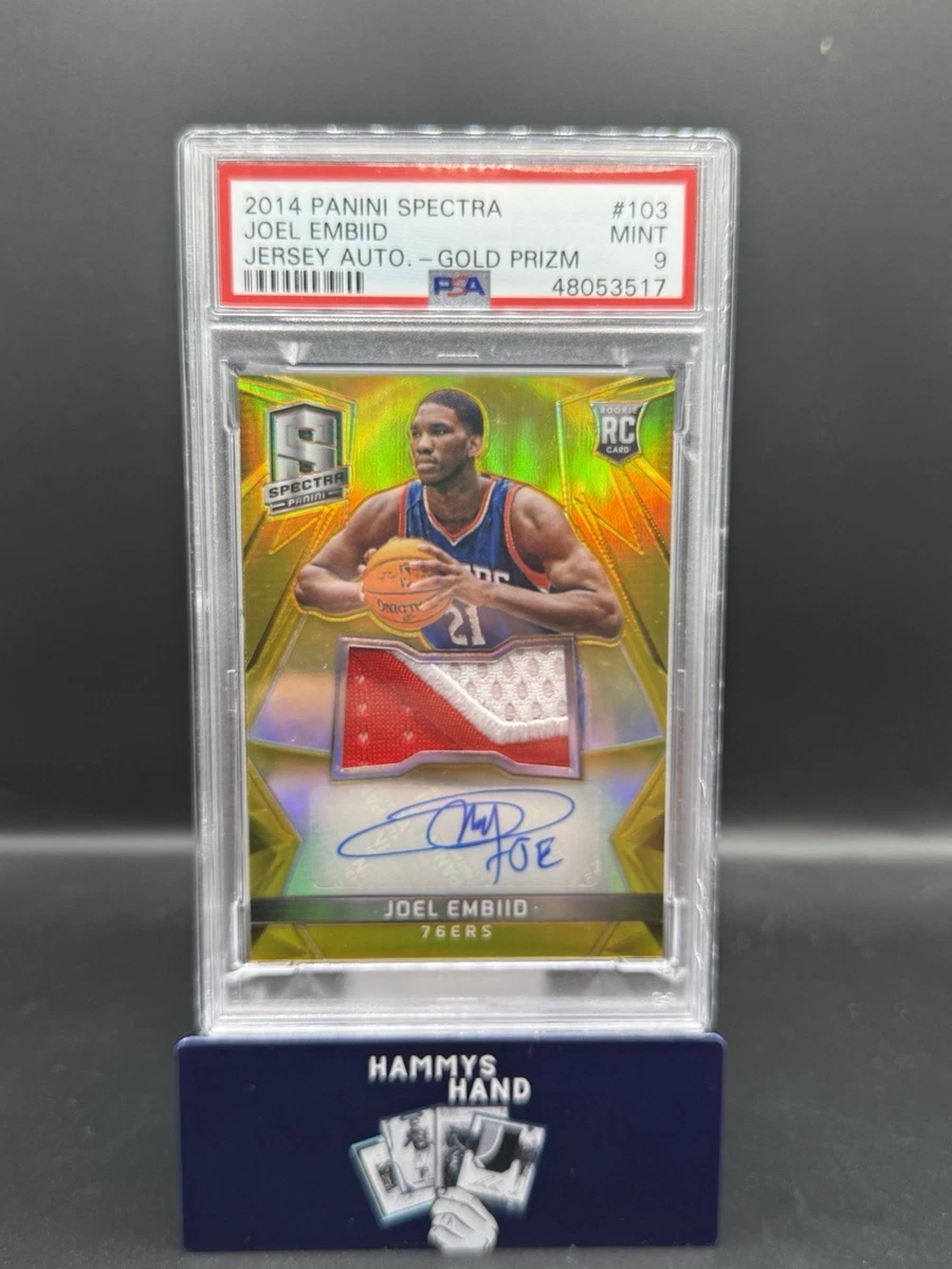 Joel Embiid 10 Graded Basketball Rookie Sports Trading Cards