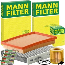 MANN FILTER INSPEKTIONSPAKET passend für TOYOTA AURIS E18 E15 PRIUS W3 W4 HYBRID