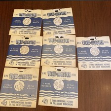 VTG View Master Reel X7 USA Travel Arizona California Parks Desert Eskimo Etc