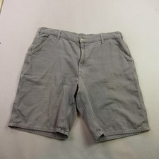 Carhartt Shorts Mens 40 Pockets Cargo Gray Outdoors Workwear Vintage