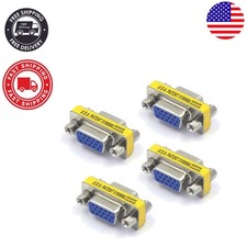 Seamless VGA Female to Female Couplers - 4-Pack for Home and Office Connectivity