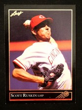1992 LEAF Scott Ruskin BLACK GOLD #521