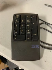 IBM Model No KU-9880 Number Pad 10 Key Keypad Keyboard Black Tested USB