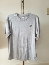 NWT New Balance Performance T Shirt Soft Lightweight Gray Men's Medium