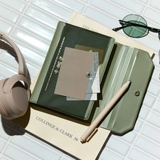 Hobonichi Techo A6 Planner Cover Aileron Olive Original Size Cover PVC Japan