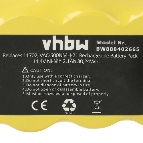 Akku für iRobot Scooba 450 2100mAh 14,4V - Foto 5 di 9