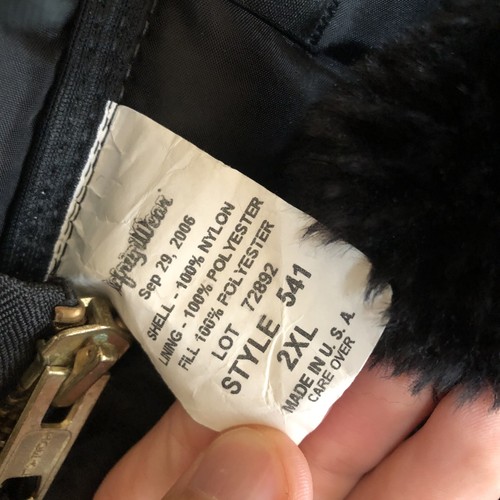 Refrigiwear Iron Tuff Coveralls Used Good Condition Hood StringGrommet Fell Out - Picture 4 of 8