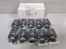 SIEMENS 3SB5235-6HE10 GREEN WIDE BAND LED PILOT LIGHT (1 BOX 10PCS.)