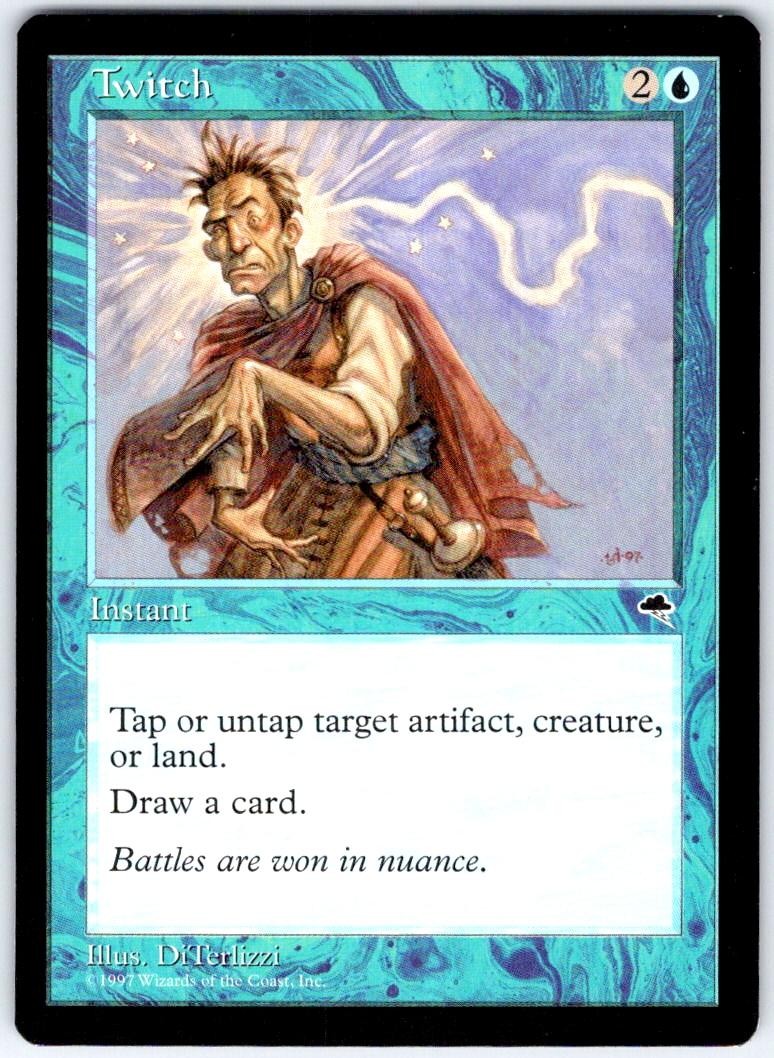 Twitch 99 Common Tempest Magic: The Gathering Lightly Played