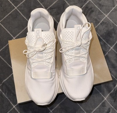 On Cloudnova 2 White Women's Running Shoes Sneakers Size 9.5 EXCELLENT