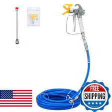 VEVOR Airless Paint Spray Hose Kit, 50ft, 3600 psi High Pressure Fiber Tube with