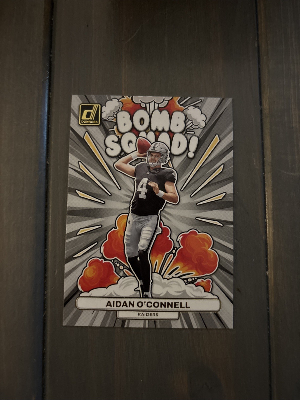 2023 Panini Donruss - Bomb Squad Aidan O'Connell #BS-5 (RC)