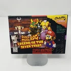 Super Mario RPG Legend Seven Stars Complete SNES Nintendo CIB Authentic