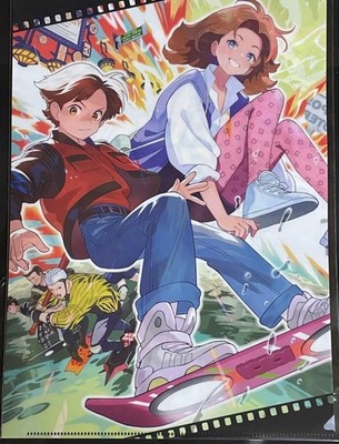 Naoki Saito Clear File Back to the Future Comic Con Pokemon