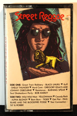 STREET REGGAE - VARIOUS ARTISTS (CASSETTE, 1989) K-TEL