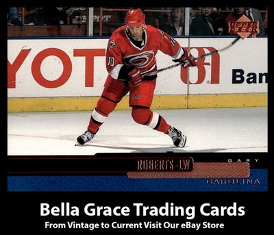 1999-00 Upper Deck Gary Roberts #33 Carolina Hurricanes