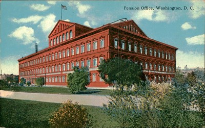 Postcard: Pension Office, Washington, D. C.