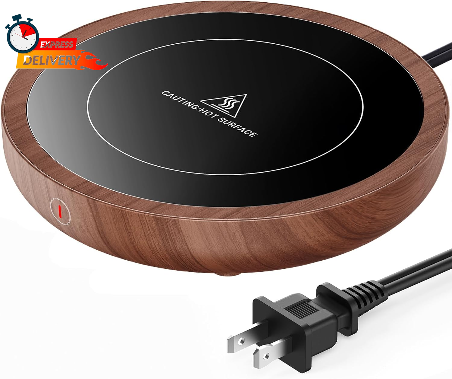 36W Coffee Mug Warmer with 3 Heat Settings for Desk