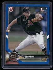 2018 Bowman Draft #BD-102 Levi Kelly Blue #/150
