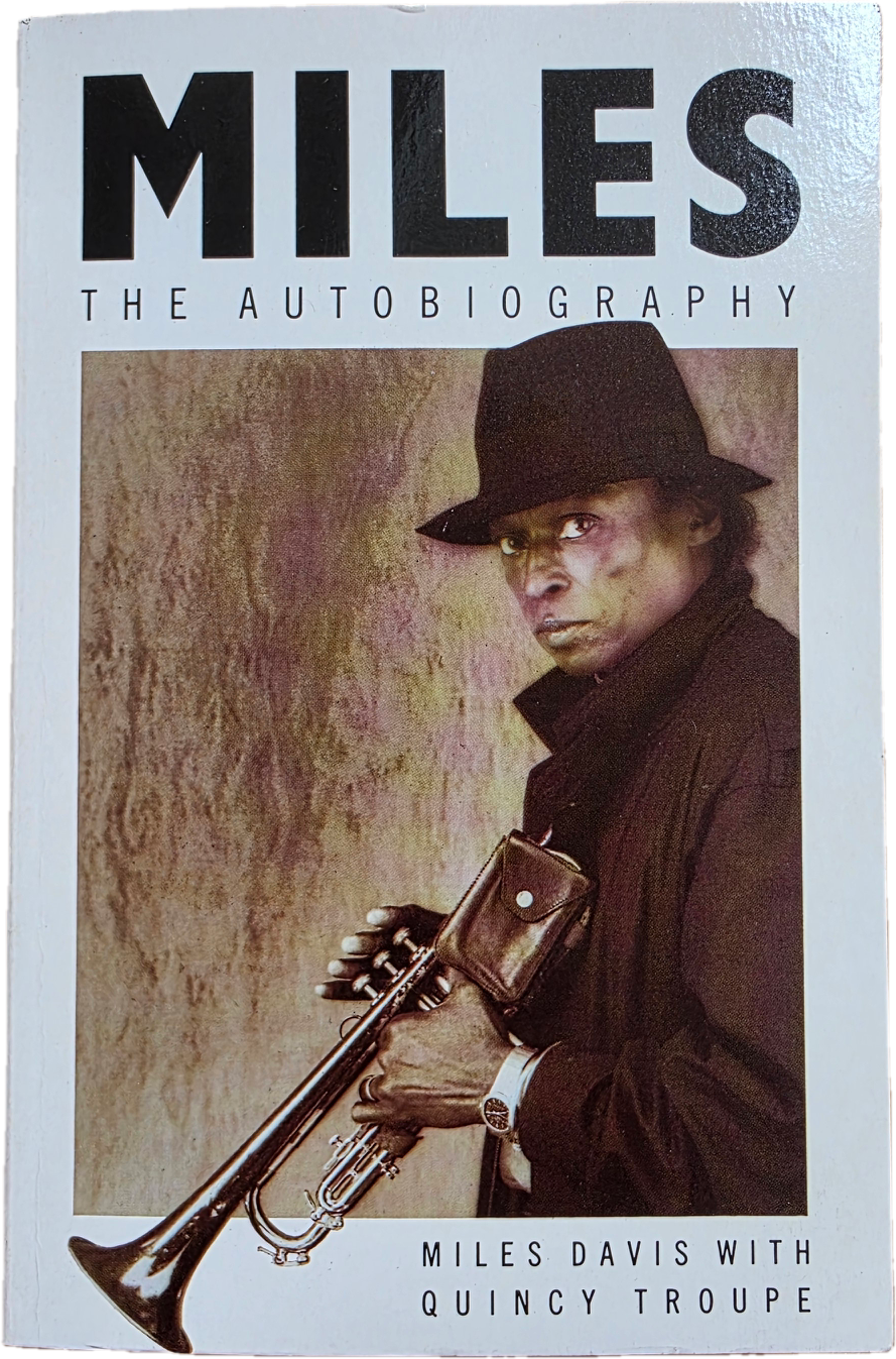 Miles Davis Miles Autobiography Book Picador 1990 Jazz Memoir Biography