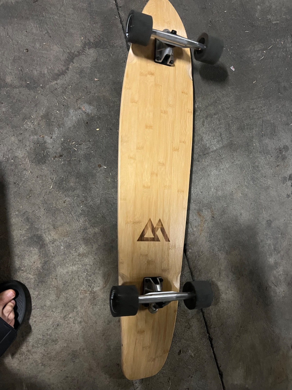 magneto kicktail cruiser pintail longboard 44&rdquo;