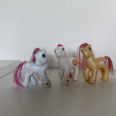 Lot Of 3 G3 My Little Pony Gem Blossom, Coconut Cream & Star Swirl