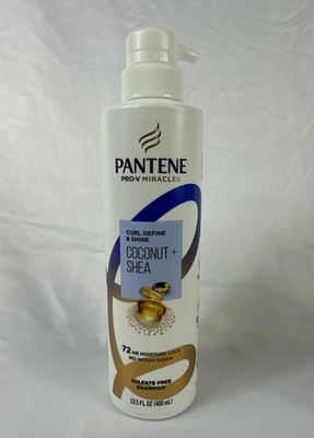 Pantene Pro-V Miracles Curl Define & Shine Coconut + Shea Sulfate-Shampoo13.5 fl