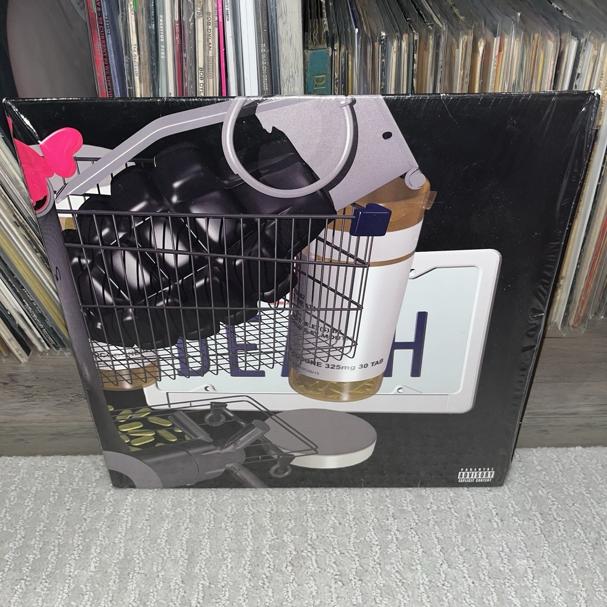 NM- Death Grips - Government Plates VINYL Original 2014 RSD Zach