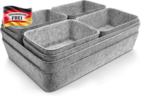 Schubladen Organizer Filz Set FüR BüRo Schminktisch Nachttisch Ordnungssysteme