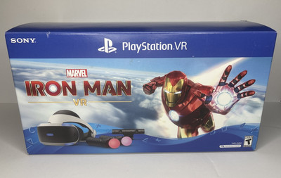 Sony PlayStation VR Marvel Iron Man VR Bundle Set CUH-ZVR2 - open box - READ
