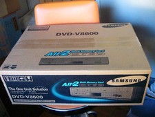 NEW Samsung DVD-V8600 DVD 4 Head HIFI Stereo VHS Combo Player Multi Card Input