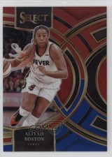 2024 Panini Select WNBA Premier Level Red & Blue Prizm 79/399 Aliyah Boston 06ec