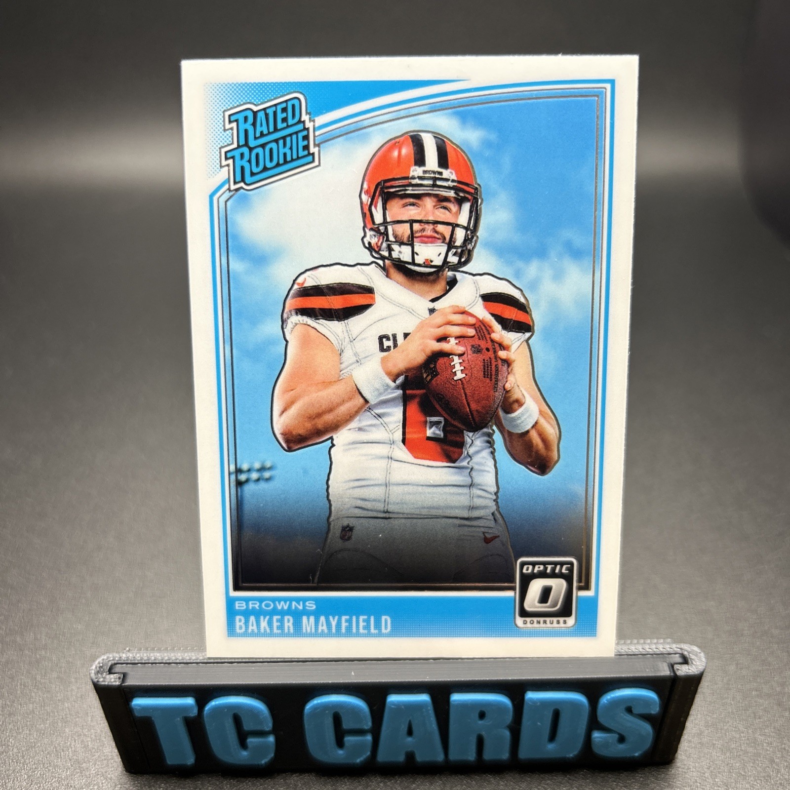 2018 Donruss Optic Rated Rookie #153 Baker Mayfield