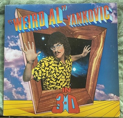 Weird Al Yankovic In 3D Vinyl Rock N' Roll Records *Tested And Working*