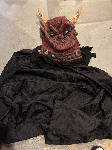 Easter Unlimited Large Devil Horned Latex Halloween Mask