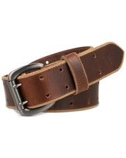 Frye Mens Leather Dual Pin Belt 34 Brown - NWT 58