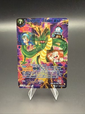 shenron dragon ball super card game Syn Shenron UGM6-044 SR Super Dragon Ball Heroes Mint Card SDBH main image 0