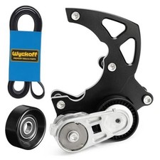 Wyckoff LS Swap R4 AC Compressor Bracket Kit, High Mount A/C Brackets