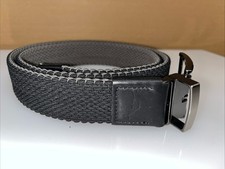 Tommy Bahama Men's Reversible Stretch Belt Golf Black / Gray Size S/M 34/36 