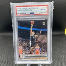 2019-20 Chronicles Panini Keldon Johnson #113 PSA 10 San Antonio Spurs