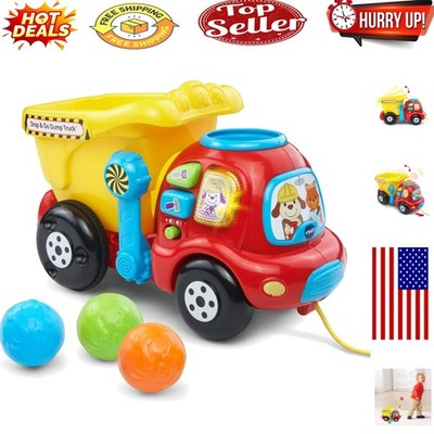 Drop & Go Interactive Dump Truck for Toddlers