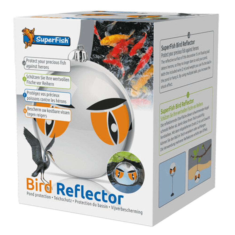 SuperFish Bird Reflector - Heron Pond Deterrent Scarer