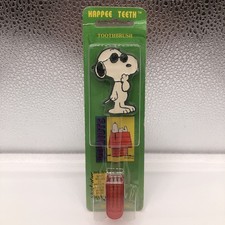 Peanuts Toothbrush NIP NEW Happee Teeth Snoopy Joe Cool Charlie Brown C Schulz